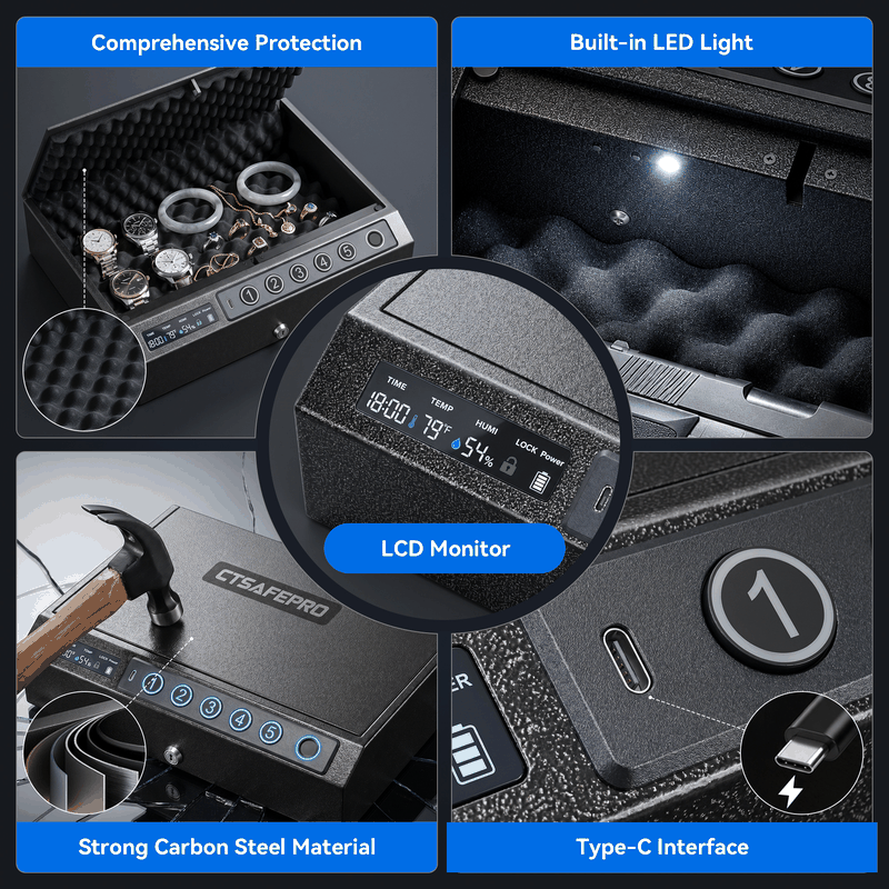 Dual-GunScreen-Equipped Safe 4