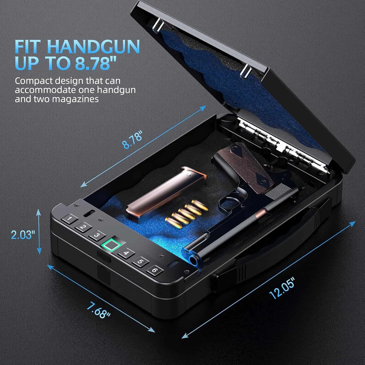 Portable Fingerprint Safe 3