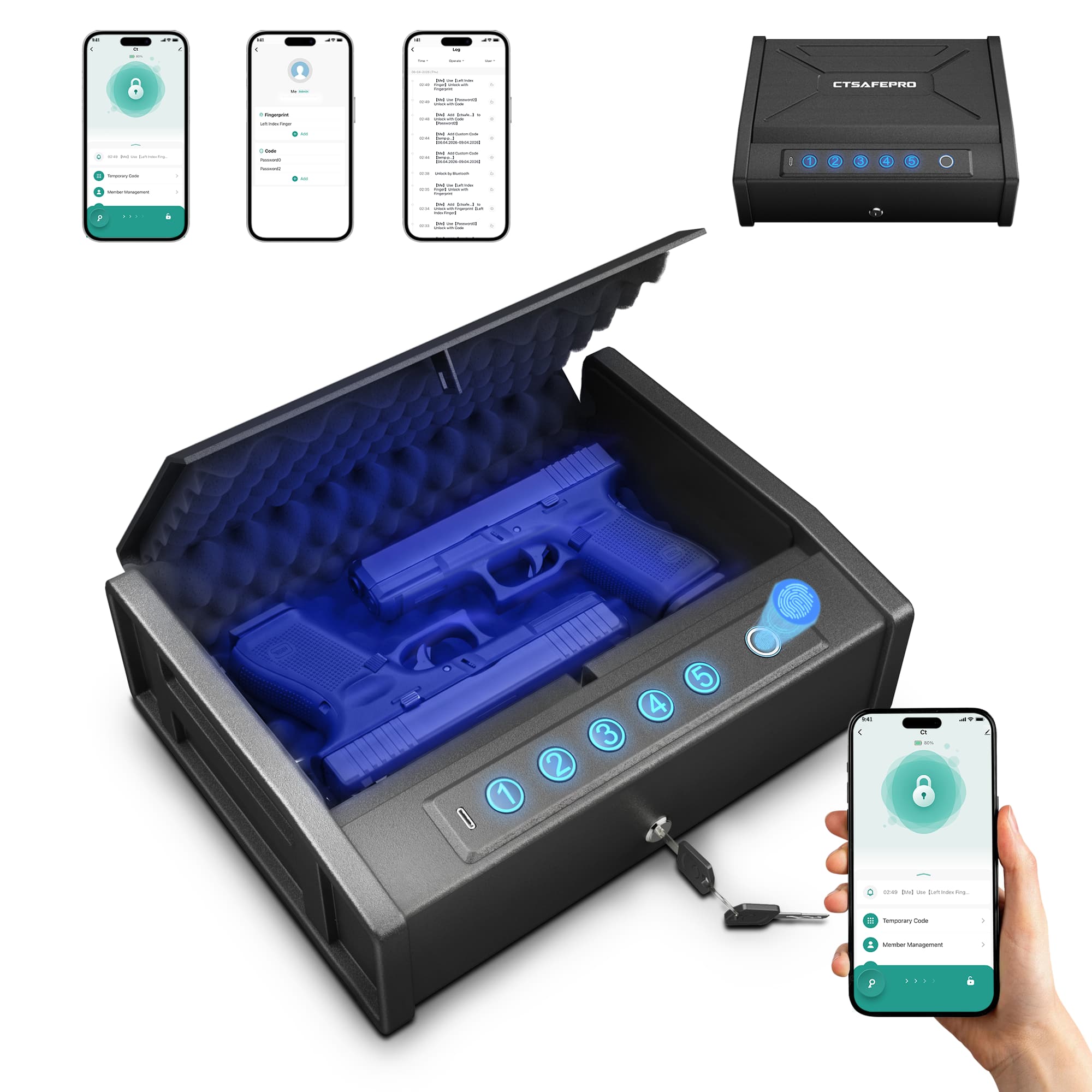BLUETOOTH  APP  Smart  Safe