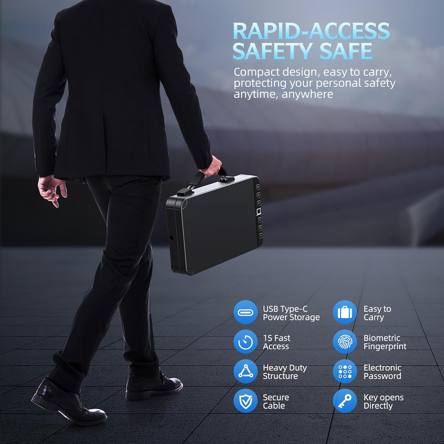 Portable Fingerprint Safe 2