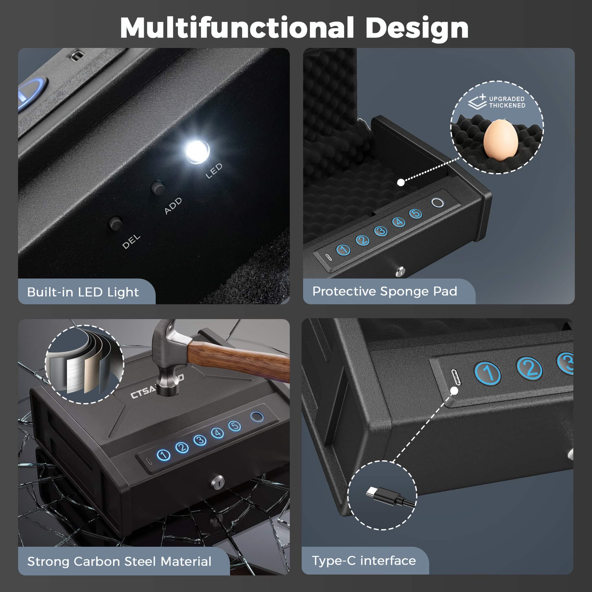 BLUETOOTH  APP  Smart  Safe 3