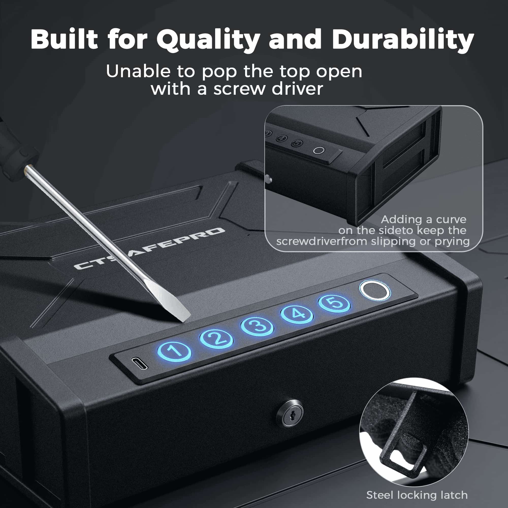 Dual-Gun Portable Safe 7