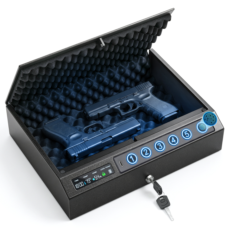 Dual-GunScreen-Equipped Safe