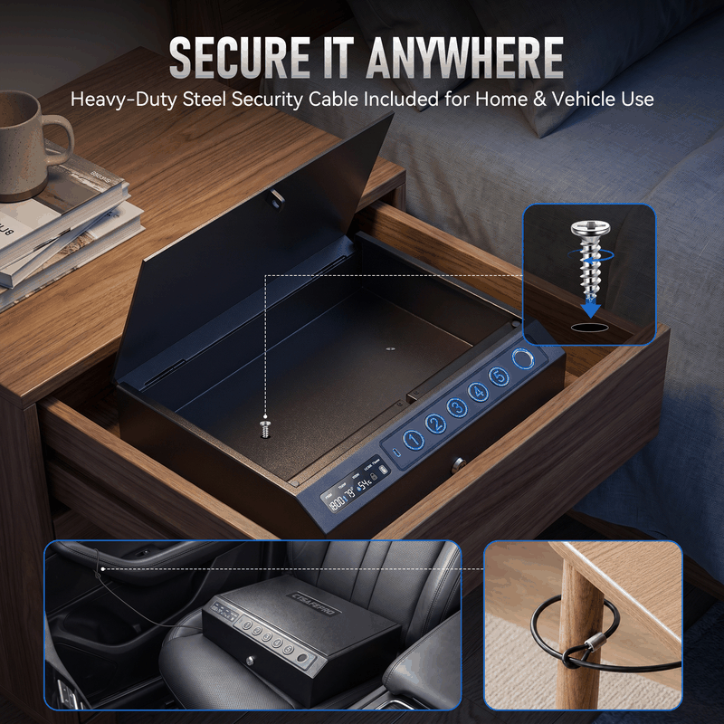 Dual-GunScreen-Equipped Safe 9