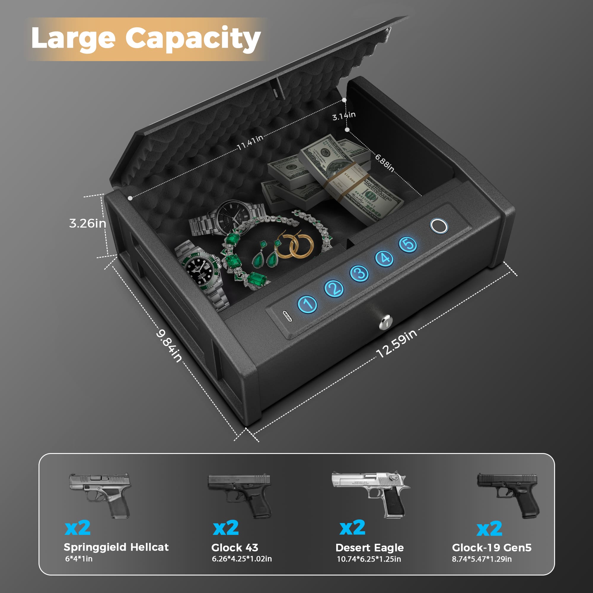 BLUETOOTH  APP  Smart  Safe 5